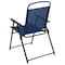 Flash Furniture 6 PC Navy Umbrella Table Set with Folding Chairs GM-202012-NV-GG - alternate 7